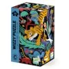 Puzzle Wizzy Effet 3D Le Saut Du Tigre 50 Pcs Djeco