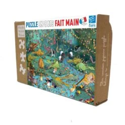 Puzzle En Bois Crocos Et Compagnie 100 Pcs Michèle Wilson