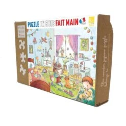 Puzzle En Bois Goûter Imaginaire 12 Pcs Michèle Wilson