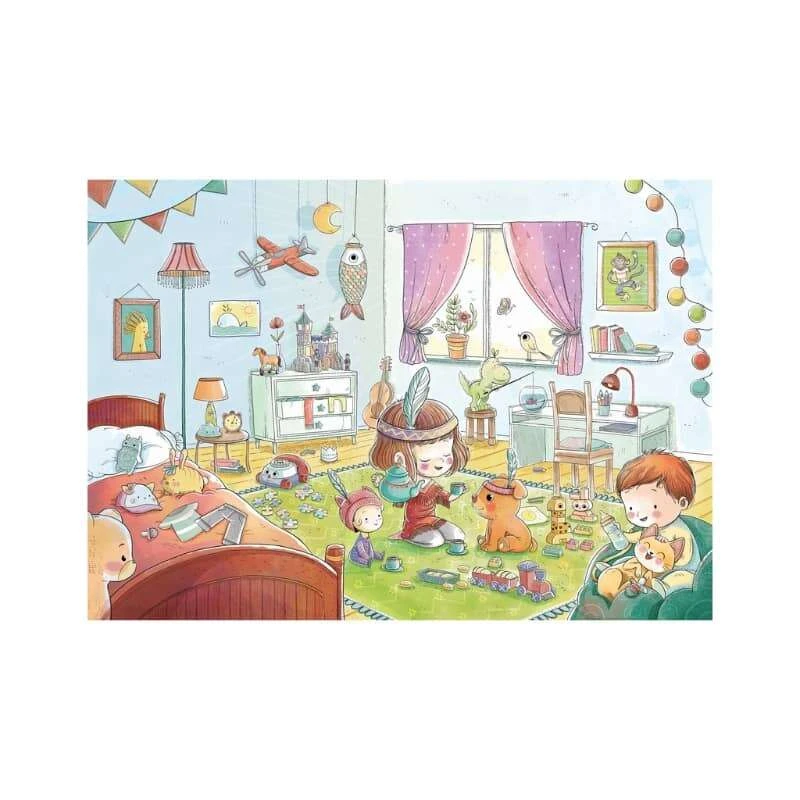 Puzzle En Bois Goûter Imaginaire 12 Pcs Michèle Wilson 2 Puzzle En Bois Goûter Imaginaire 12 Pcs Michèle Wilson – Image 2