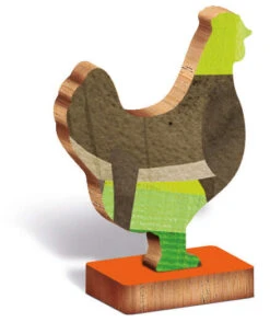 Puzzle En Bois La Ferme 48 Pièces Ludattica -Jouets Pour Enfants Puzzle en bois La Ferme 48 pieces Ludattica 4