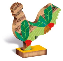 Puzzle En Bois La Ferme 48 Pièces Ludattica -Jouets Pour Enfants Puzzle en bois La Ferme 48 pieces Ludattica 5