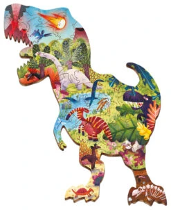 Puzzle En Bois Les Dinosaures 48 Pièces Ludattica -Jouets Pour Enfants Puzzle en bois Les Dinosaures 48 pieces Ludattica 2