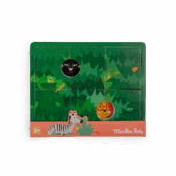 Puzzle En Bois à 3 étages Les Toupitis Moulin Roty