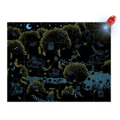 Puzzle Magique Forêt 24 Pièces Janod -Jouets Pour Enfants Puzzle magique Foret 24 pieces Janod 2