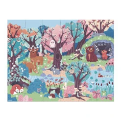 Puzzle Magique Forêt 24 Pièces Janod -Jouets Pour Enfants Puzzle magique Foret 24 pieces Janod 3