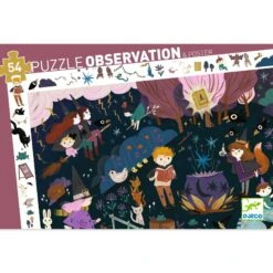 Puzzle Observation Apprentis Sorciers 54 Pcs Djeco -Jouets Pour Enfants Puzzle observation Apprentis sorciers 54 pcs Djeco 3
