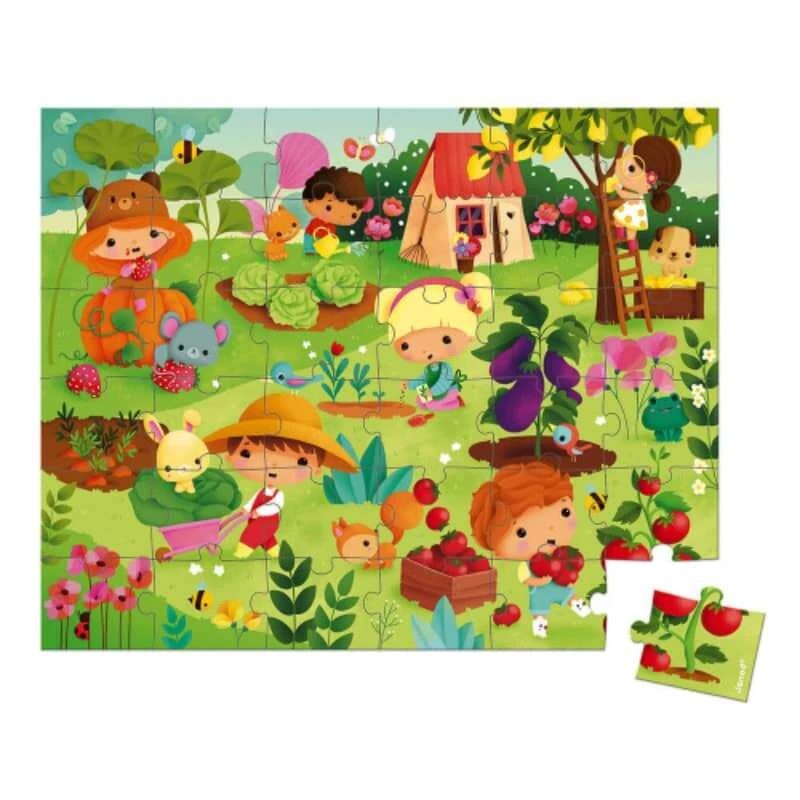 Puzzle Potager 36 Pcs Janod – Image 2