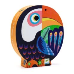 Puzzle Silhouette Coco Le Toucan 24 Pcs Djeco