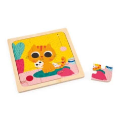 Puzzle Trio En Bois Animaux Janod -Jouets Pour Enfants Puzzle trio en bois Animaux Janod 4