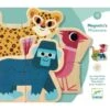 Puzzles Magnétiques En Bois Mixanimo Djeco