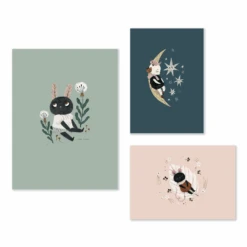 Set De 3 Affiches Après La Pluie Moulin Roty -Jouets Pour Enfants Set de 3 affiches Apres la pluie Moulin Roty