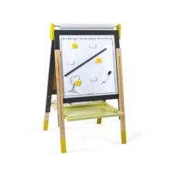 Tableau D'écolier Gris Et Jaune Janod -Jouets Pour Enfants Tableau reglable gris et jaune Janod 3