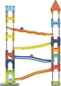 Toboggan à  Billes Château Goki -Jouets Pour Enfants Toboggan a billes Chateau Goki 4