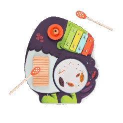 Toucan Multi-activités Musicales Dans La Jungle Moulin Roty