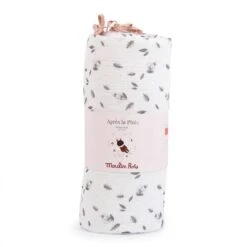 Tour De Lit Crème à Motifs Après La Pluie Moulin Roty -Jouets Pour Enfants Tour de lit creme Apres la pluie Moulin Roty 2