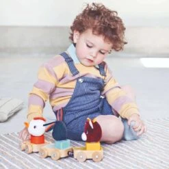 Train Ferme Chaîne De Véhicules Lilliputiens -Jouets Pour Enfants Train Ferme chaine de vehicules Lilliputiens 12