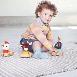 Train Ferme Chaîne De Véhicules Lilliputiens -Jouets Pour Enfants Train Ferme chaine de vehicules Lilliputiens 13