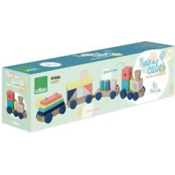 Train De Cubes Sous La Canopée Vilac -Jouets Pour Enfants Train de cubes Sous la canopee Vilac 4