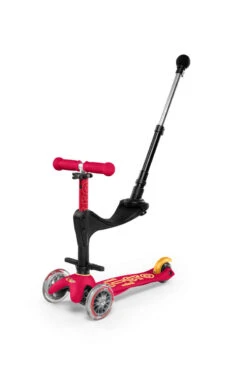 Trottinette 3-en-1 Mini Micro Deluxe+ Rouge Rubis Micro Mobility