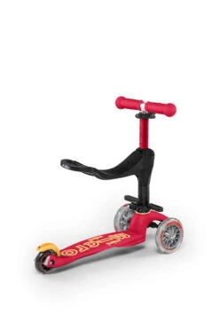Trottinette 3-en-1 Mini Micro Deluxe+ Rouge Rubis Micro Mobility -Jouets Pour Enfants Trottinette 3en1 Mini Micro Deluxe rouge rubis Micro Mobility 11