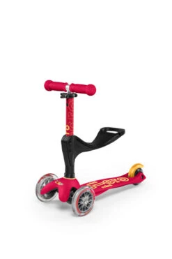 Trottinette 3-en-1 Mini Micro Deluxe+ Rouge Rubis Micro Mobility -Jouets Pour Enfants Trottinette 3en1 Mini Micro Deluxe rouge rubis Micro Mobility 3