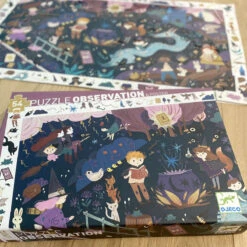 Puzzle Observation Apprentis Sorciers 54 Pcs Djeco -Jouets Pour Enfants ambiance puzzle sorciers3