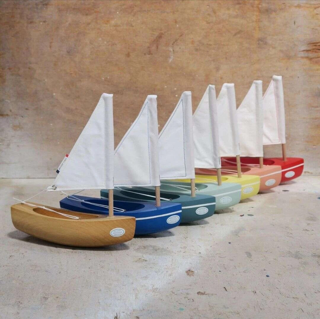 Bateau-jouet En Bois Bachi Vert Abysses 17 Cm Tirot 3 Bateau-jouet En Bois Bachi Vert Abysses 17 Cm Tirot – Image 3