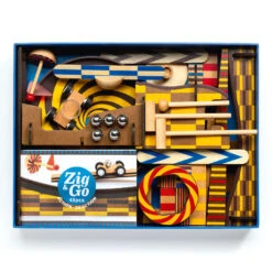 Construction De Parcours Zig & Go 45 Pièces Djeco -Jouets Pour Enfants dj05643 c2 rvb