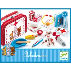 Mallette Docteur Bobodoudou Djeco -Jouets Pour Enfants dj06555 b rvb