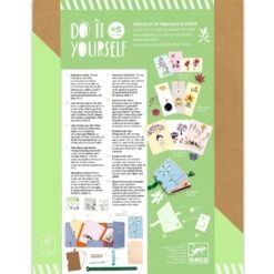 Coffret DIY Presse Et 30 Tableaux à Créer Inspirante Nature Djeco -Jouets Pour Enfants dj07974 5