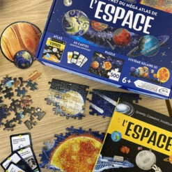 Le Coffret Méga Atlas De L'espace Sassi -Jouets Pour Enfants espace sassi