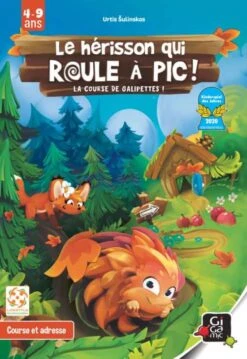 Jeu De Société Roulapik Gigamic -Jouets Pour Enfants gigamic jroul le herisson qui roule a pic facing