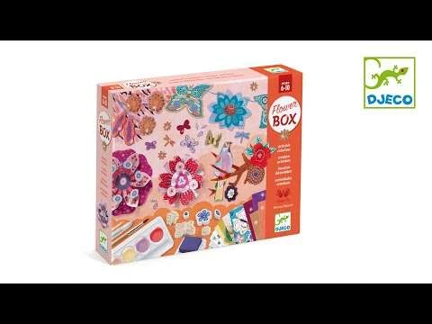 Coffret Multi Activités Le Jardin De Fleurs Djeco 2 Coffret Multi Activités Le Jardin De Fleurs Djeco – Image 2