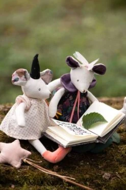 Peluche Petite Souris Mimi 24 Cm Moulin Roty -Jouets Pour Enfants il etait une fois 3 1 1