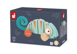 Jouet à Tirer En Bois Caméléon Tropik Janod -Jouets Pour Enfants j08264 90