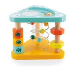 Triangle Multi-activités En Bois Tropik Janod -Jouets Pour Enfants j08268 4