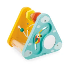 Triangle Multi-activités En Bois Tropik Janod -Jouets Pour Enfants j08268 5