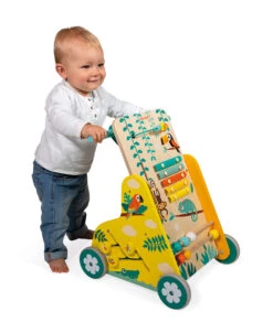 Chariot En Bois Multi-activités Tropik Janod -Jouets Pour Enfants j08269 52