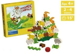 Pyramide D'animaux Jeu D'adresse Haba -Jouets Pour Enfants jeu d adresse pyramide d animaux haba