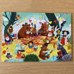 Puzzle En Bois Il était Une Fois 50 Pcs Michèle Wilson -Jouets Pour Enfants puzzle il etait une fois michele wilson