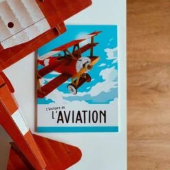 Livre Et Maquette Avion 3D Sassi -Jouets Pour Enfants sa305977
