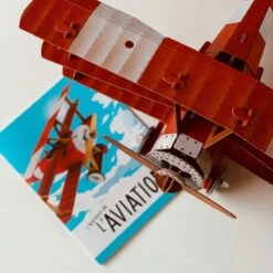 Livre Et Maquette Avion 3D Sassi -Jouets Pour Enfants sa305977 2