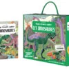 Livre Et Puzzle Voyage, Découvre, Explore Les Dinosaures Sassi Junior