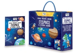 Livre Et Puzzle Voyage, Découvre, Explore L'espace Sassi Junior