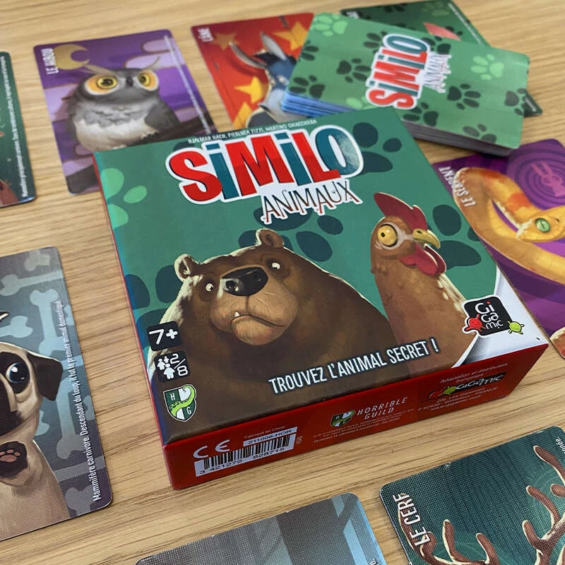 Jeu De Cartes Similo Animaux Gigamic 3 Jeu De Cartes Similo Animaux Gigamic – Image 3
